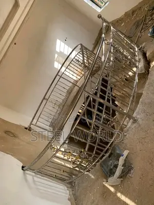 Curved Balusters Handrail
