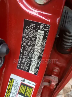 Toyota Corolla 2014 Red