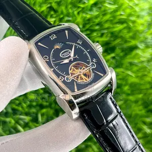 Parmigiani Quality Luxury Men Automatic Engine Wristwatch