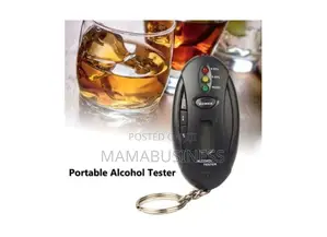 Keychain Led Alcohol Tester With Timer and Flashlight