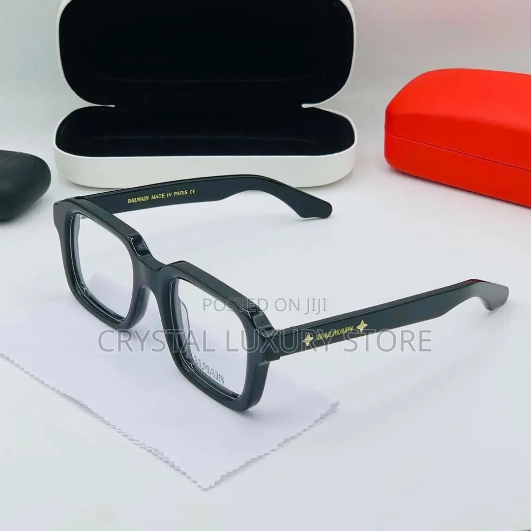 Balmain Quality Luxury Men Frame Glasses