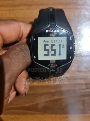 Photo - POLAR Ft80 Heart Rate Monitor Black With White Display