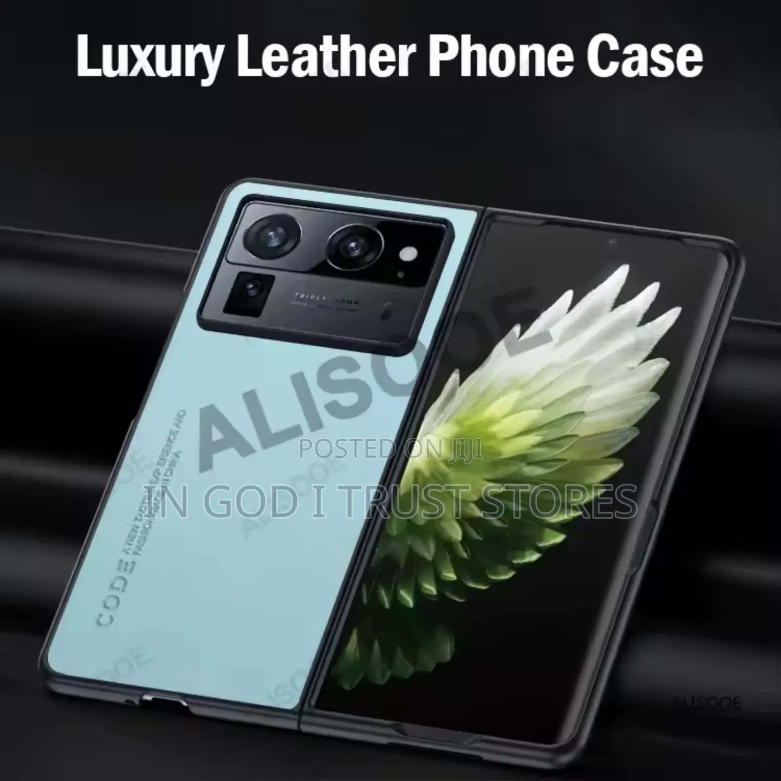 Leather Funda for Tecno Phantom v Fold 2 Case