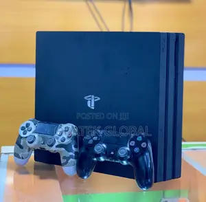 Sony Play Station 4 Pro and 2 Pads