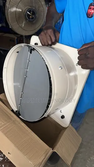 12" Metal Extractor Fan With Cover