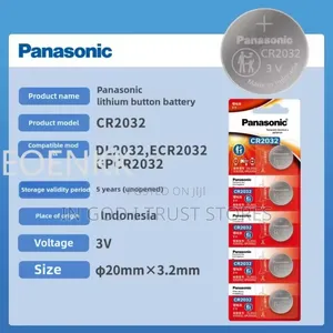 Original Panasonic CR2032