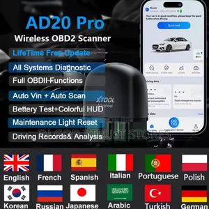 XTOOL Advancer Ad20pro All System Diagnostic Reader