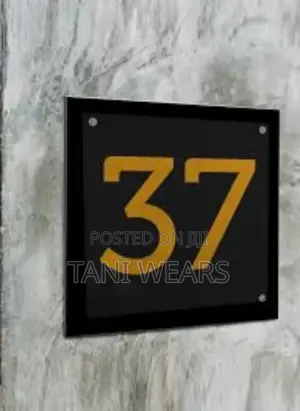 Street and House Number Signage
