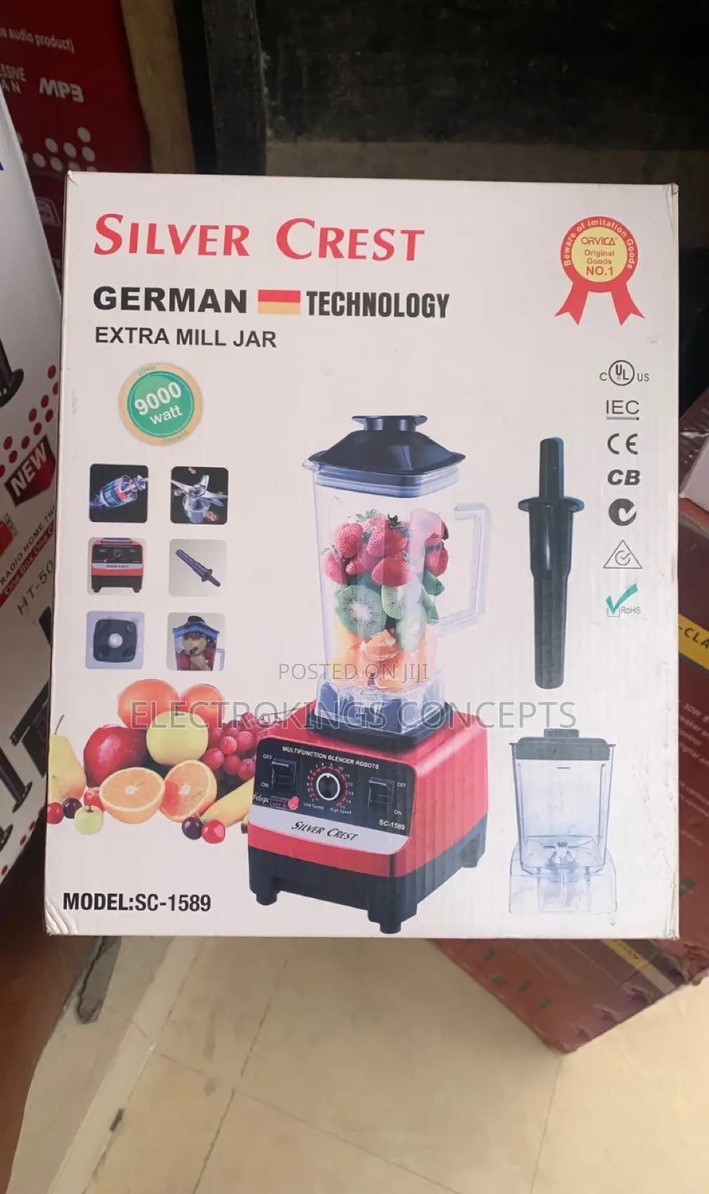 Silver Crest Blender