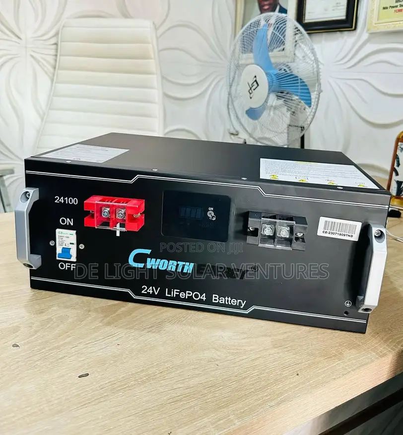 5kwh 24v Cworth Lithium Battery Available Now