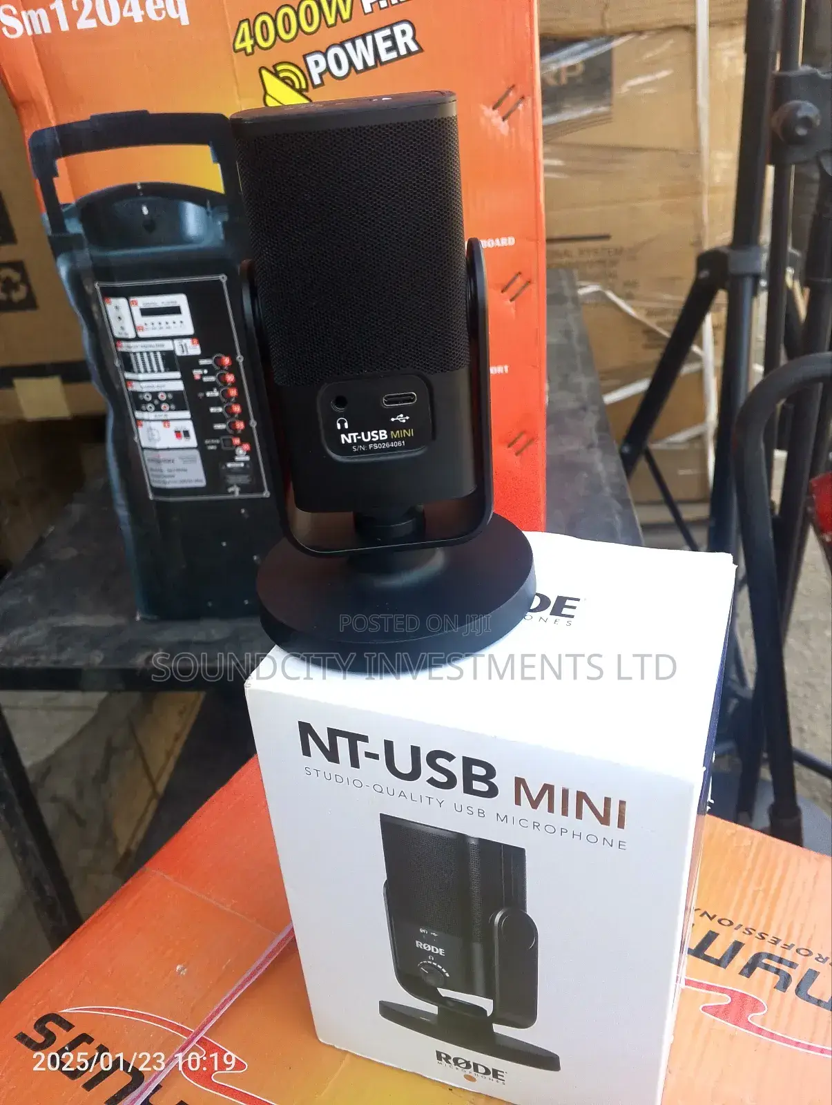 Rode Nt-usb Mini Studio Quality USB Microphone.