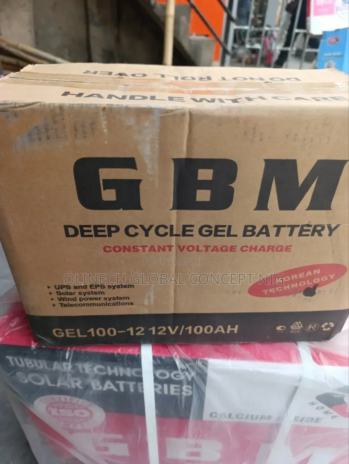 100 Ah Gbm Dry Cell Battery