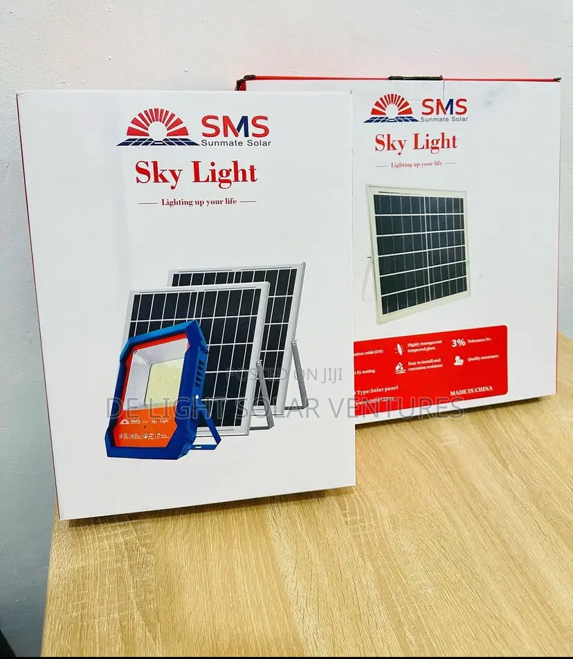 200w All in One Solar Flood Light Double Panels Very Bright for sale ...