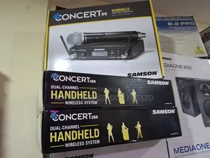 Concert Dual Channel Handheld Wireless System
