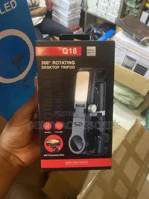 Photo - Q18 360• Rotating Desktop Tripod