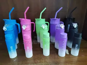 1200ml Sport Water Bottle With Cup