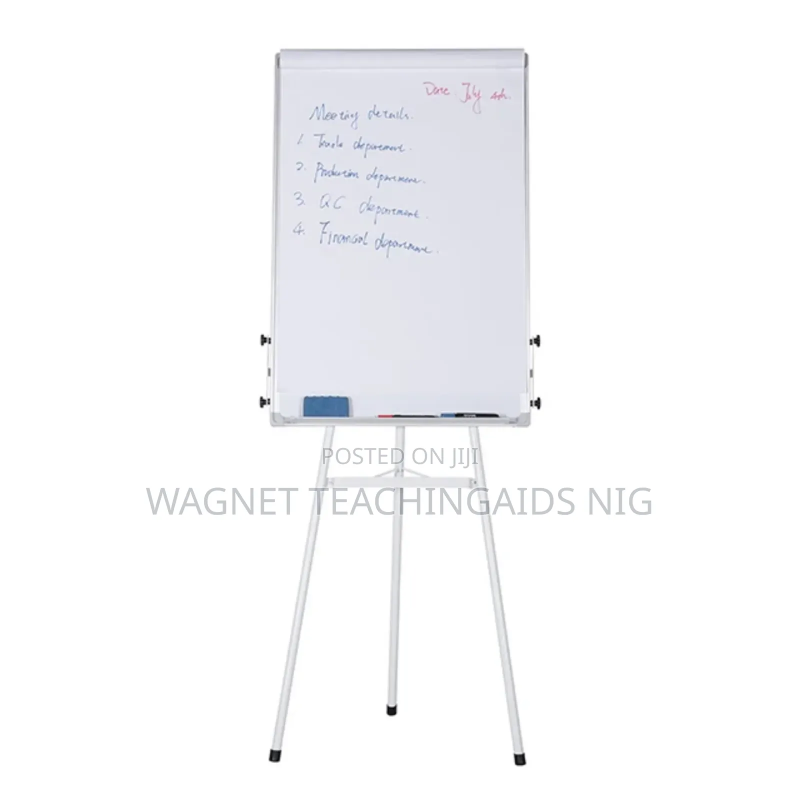 Flipchart Board ,Duster , Paper, And Maker