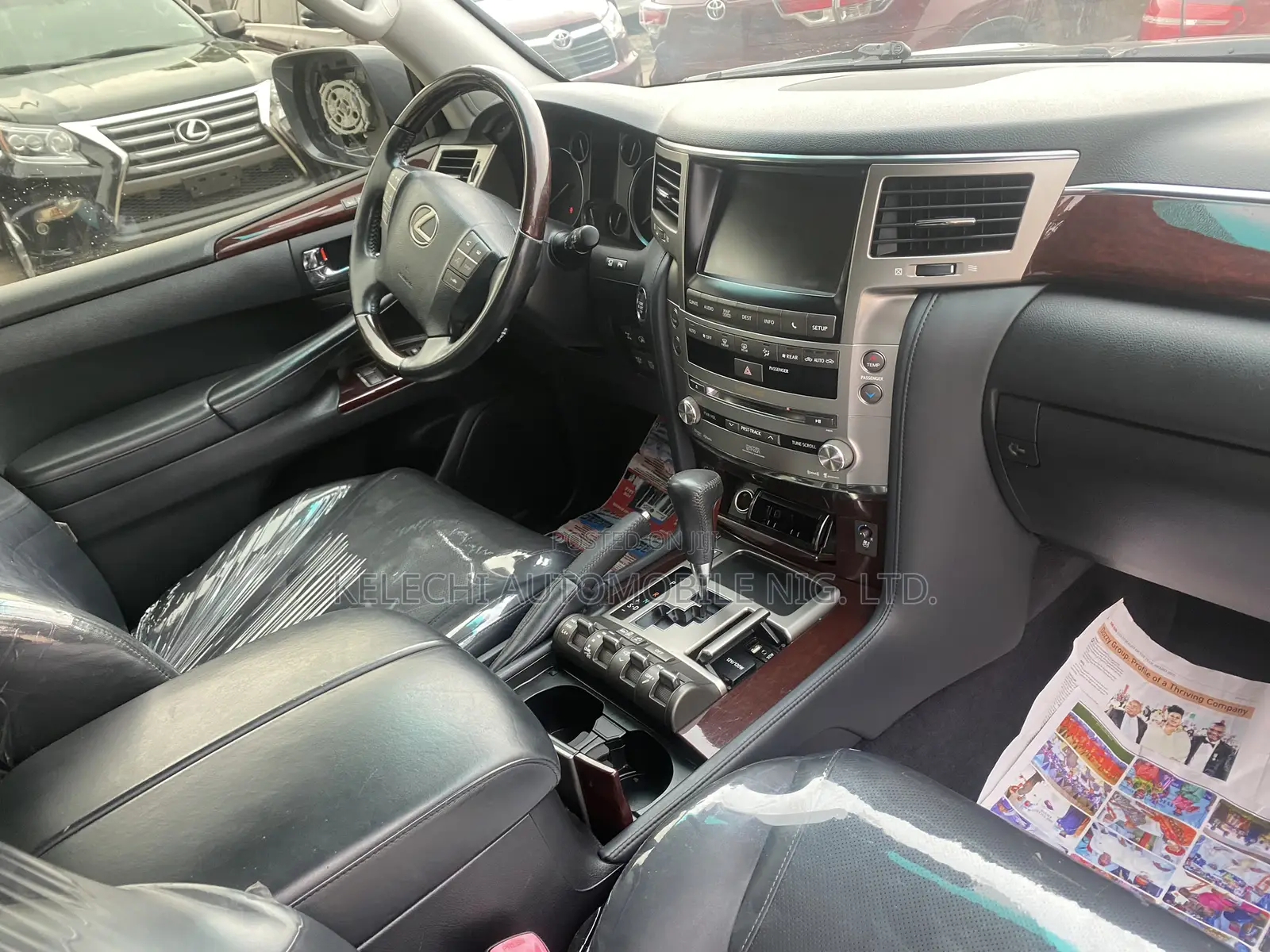 Lexus LX 570 AWD 2015 Gray