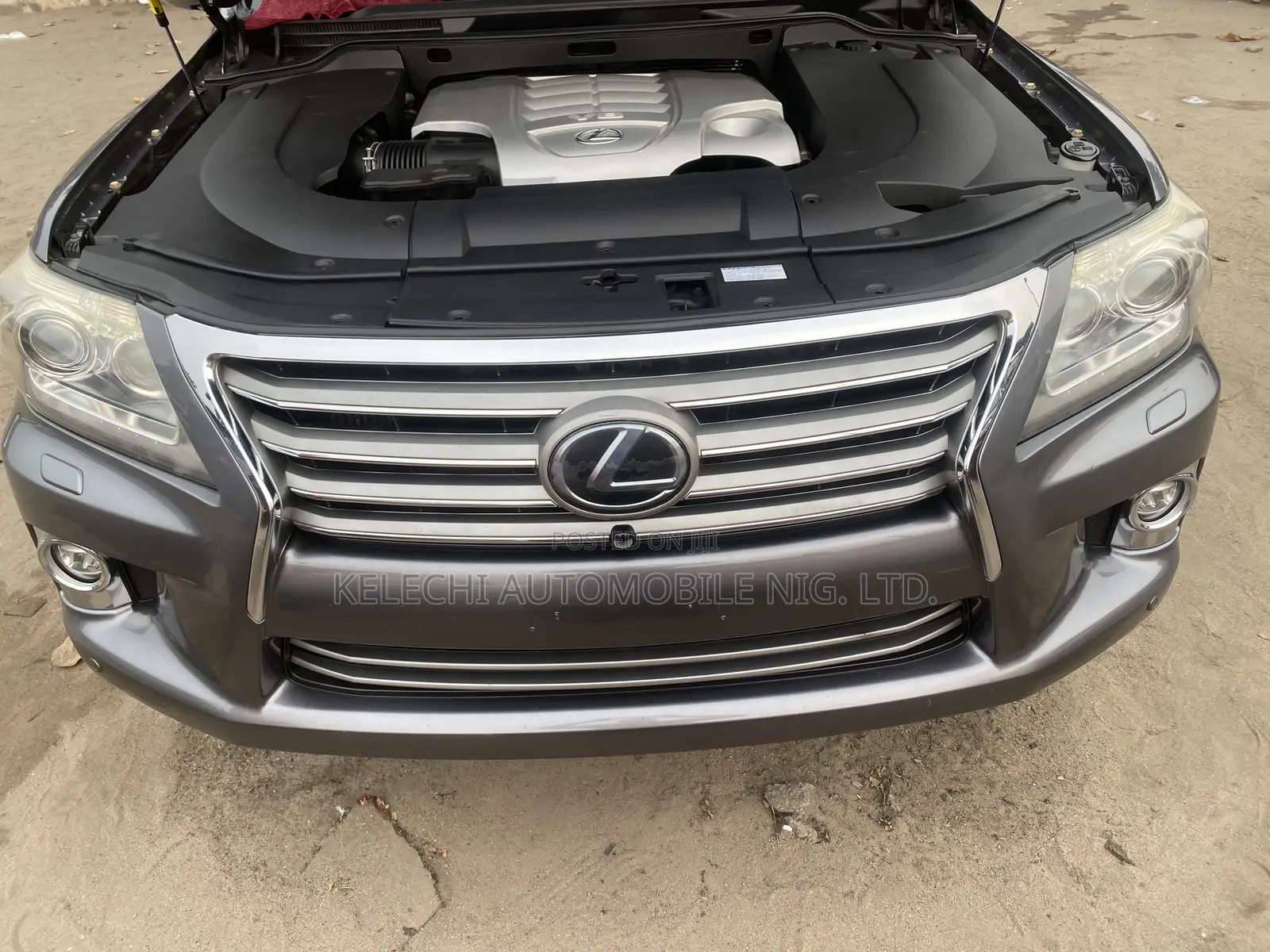 Lexus LX 570 AWD 2015 Gray