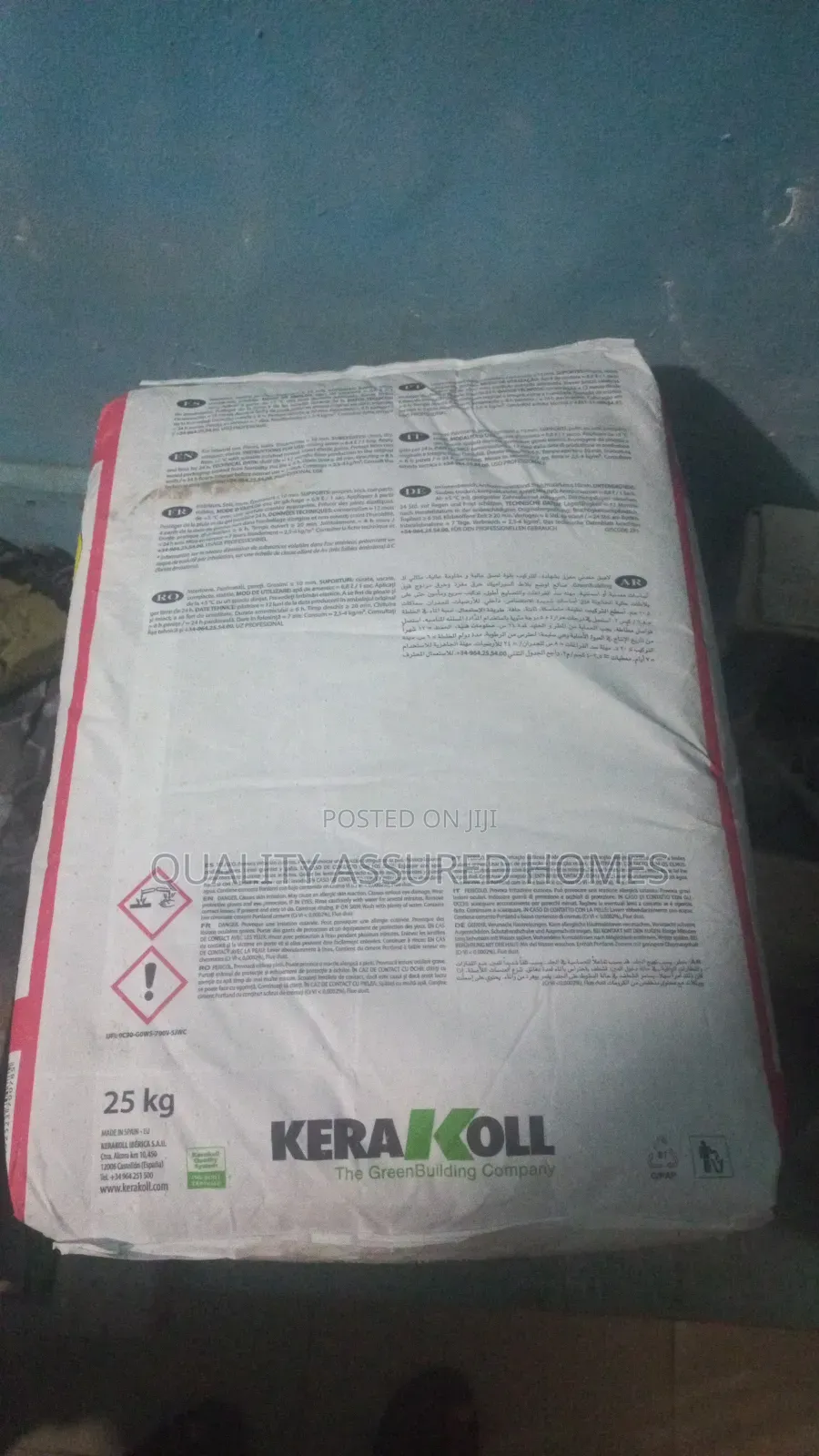 Fugabelle 25kg Grout Cement