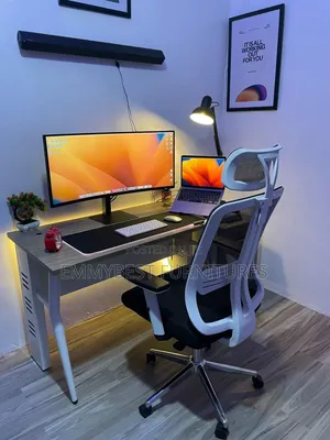 Brand New Computer Table And Quality Office Chair.