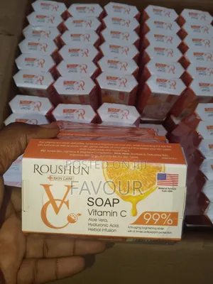Vitamin C Whitening Soap (Pack of 6)