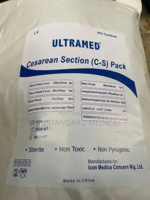 Disposable C-Section Pack.