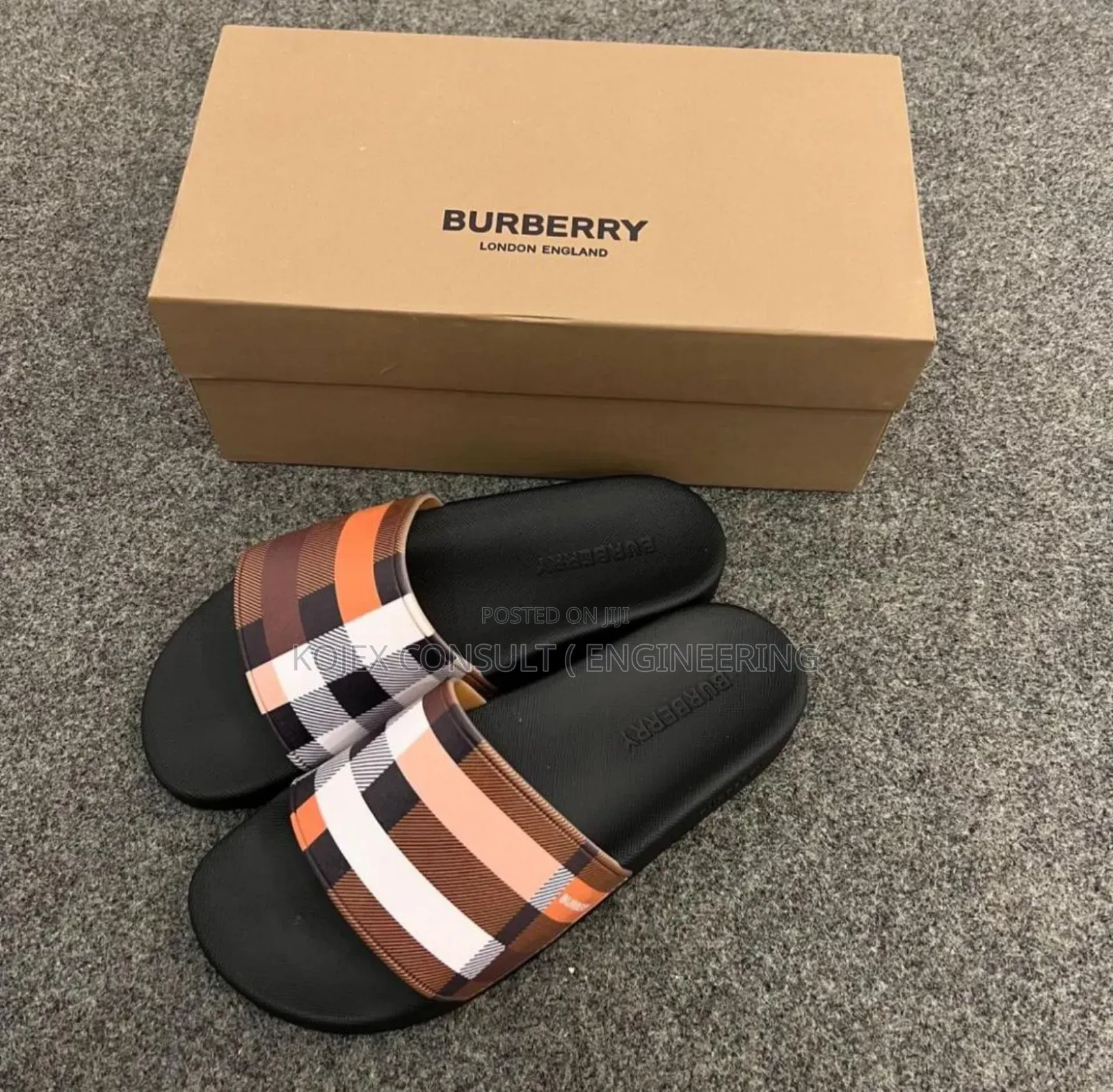 Original Burberry Quality Slides