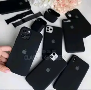 Soft Silicone Rubber Case for All iPhones (16 Pro Max)