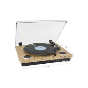 Vintage Bluetooth Turntable With USB Micro SD