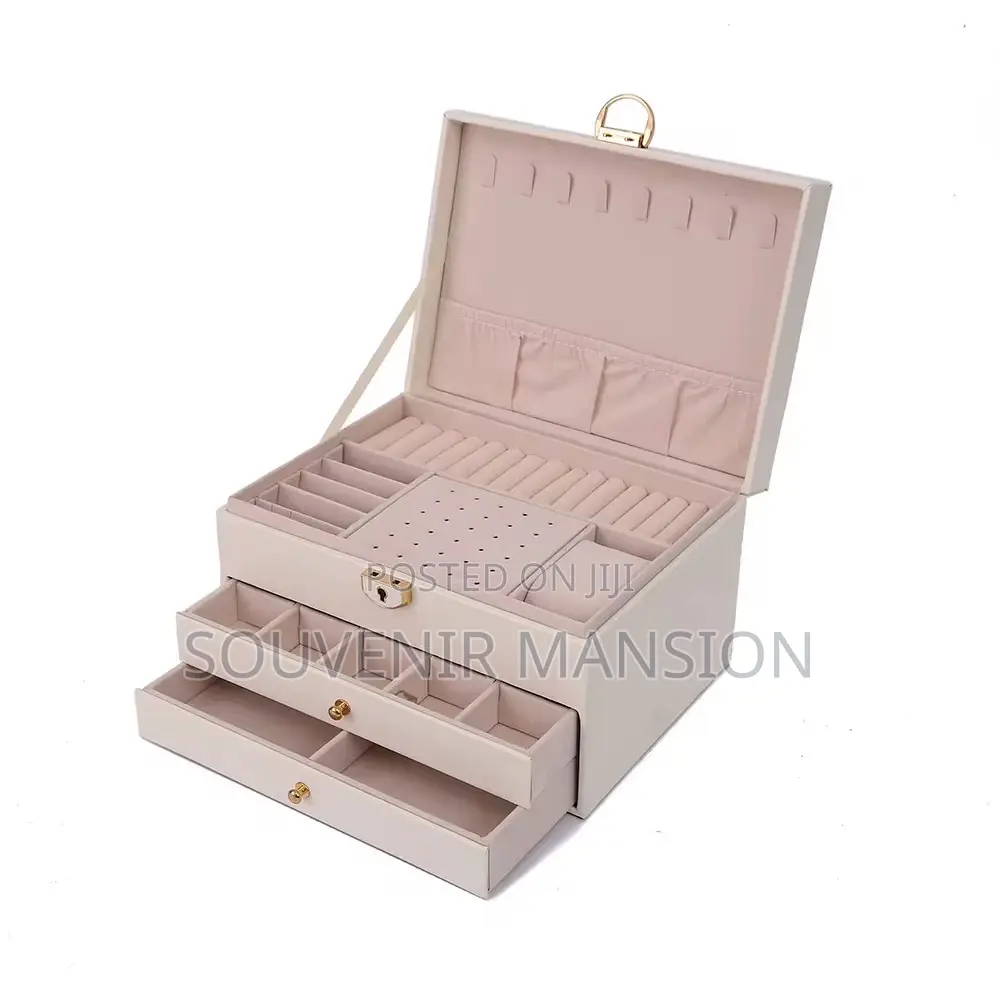 Three Layer Large Capacity Jewelry Box