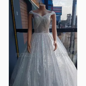 Sequins Ball Wedding Gown - Perfect for Wedding Day