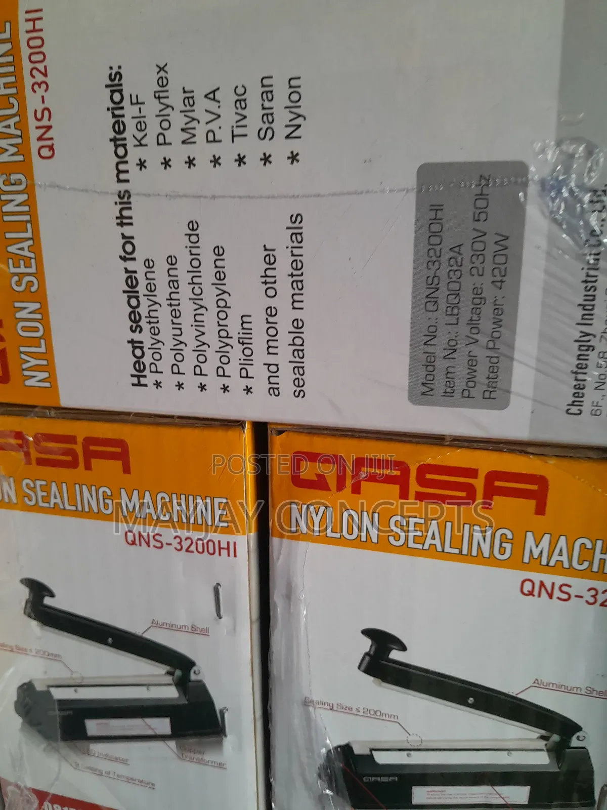 Qasa Nylon Sealing Machine for Different Types of Materials