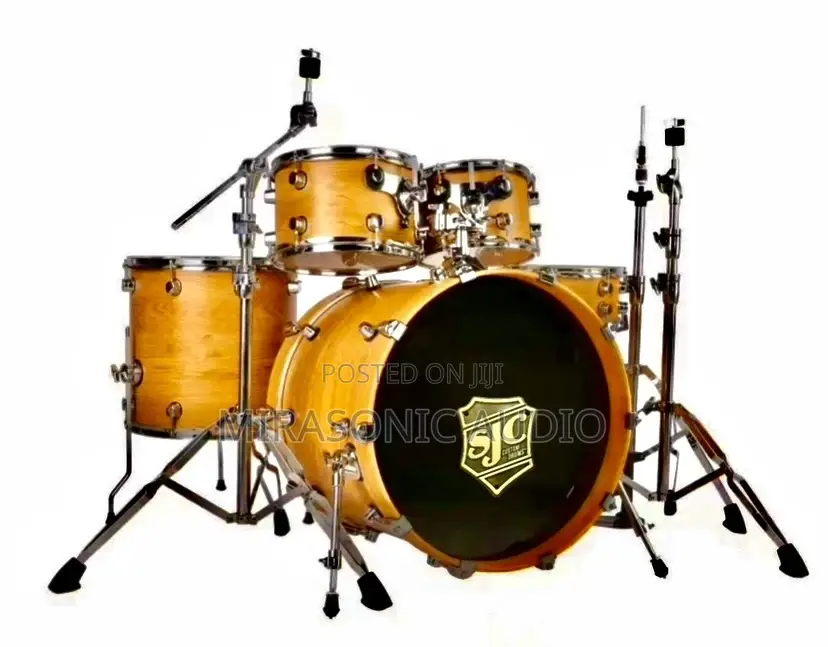 Sjc 5set Custom Drums With Complete Drum Kits