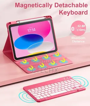 iPad 2022 10th Generation Wireless Detachable Folio Keyboard