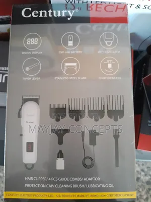 Century Professional Rechargeable Clipper-5hr Work Non-Stop