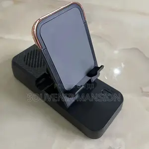 Phone Holder Bracket With Wireless Speaker