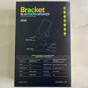 Phone Holder Bracket With Wireless Speaker