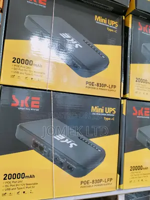 Ske Poe-Mini Dc Ups - Router Power Bank 20000mah\ Wifi CCTV