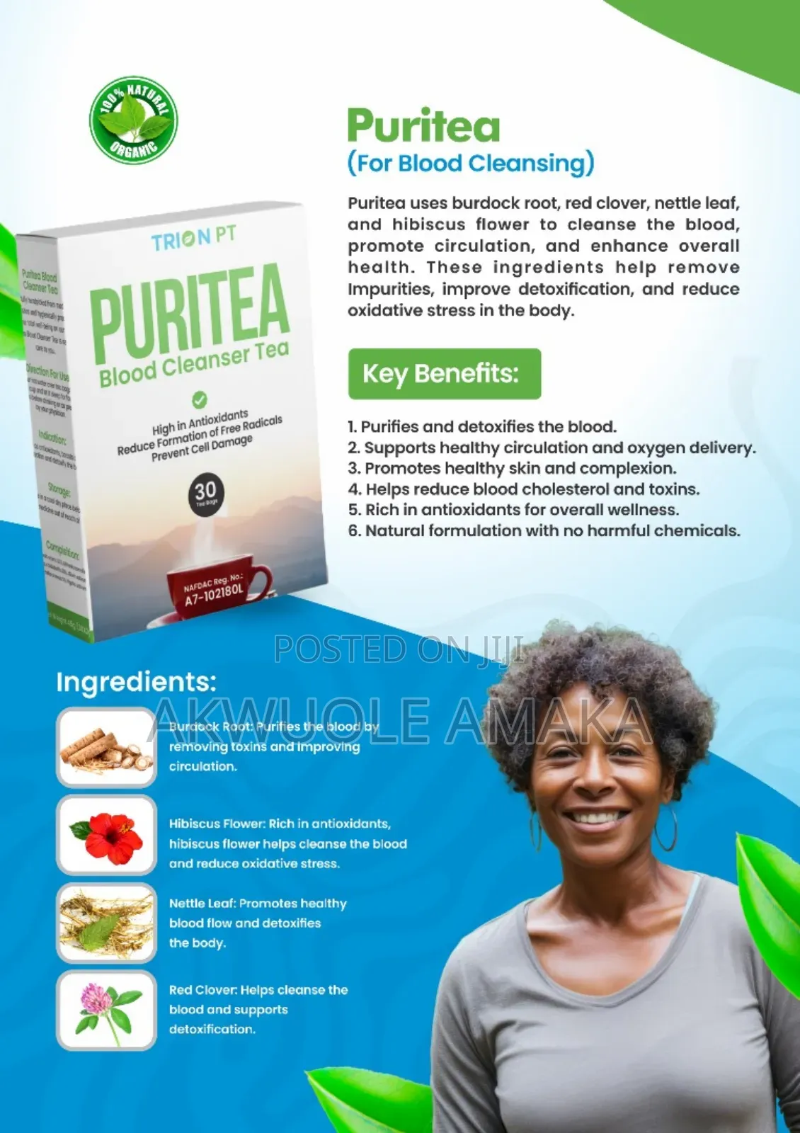 Puritea ( for Blood Cleaning)