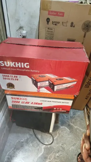 Original Sukhig Lithium Battery 12v 500a