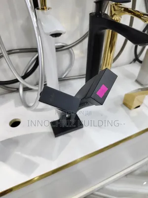 Black Basin Mixer (64326)