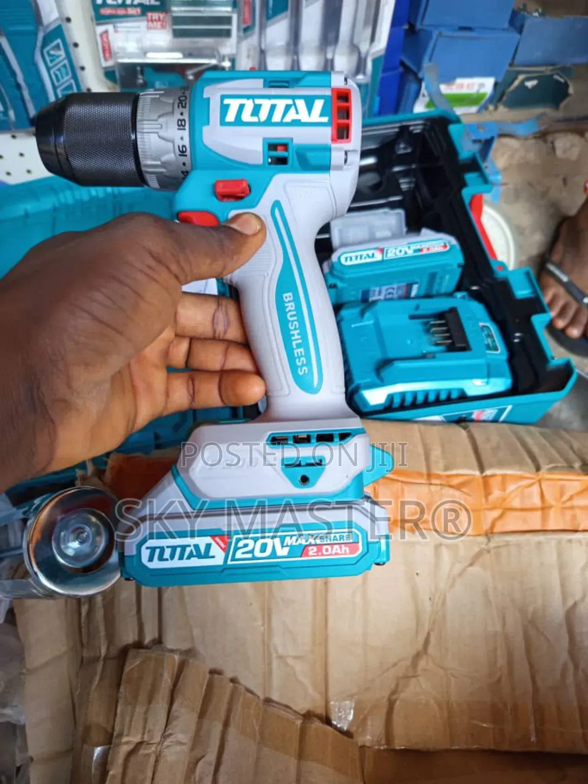 Total Compact Brushless Impact Drill