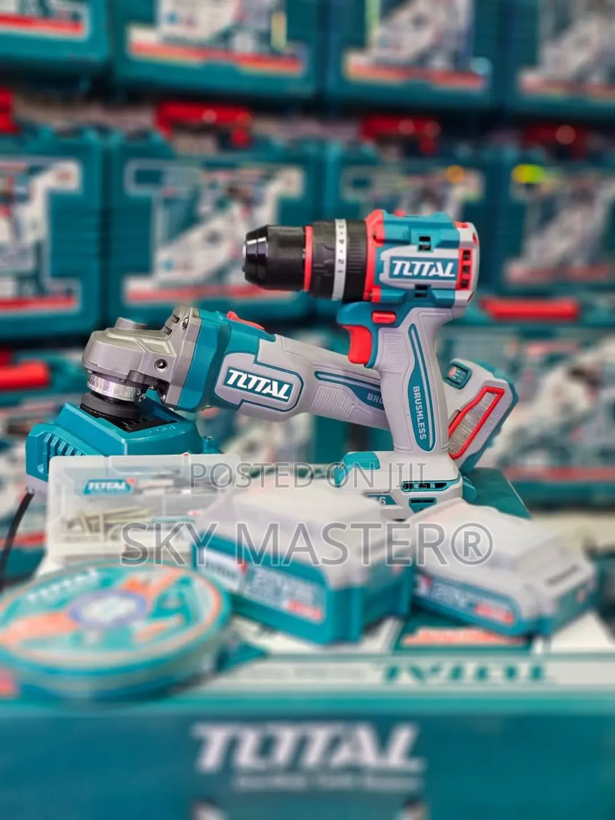 Total Compact Brushless Impact Drill