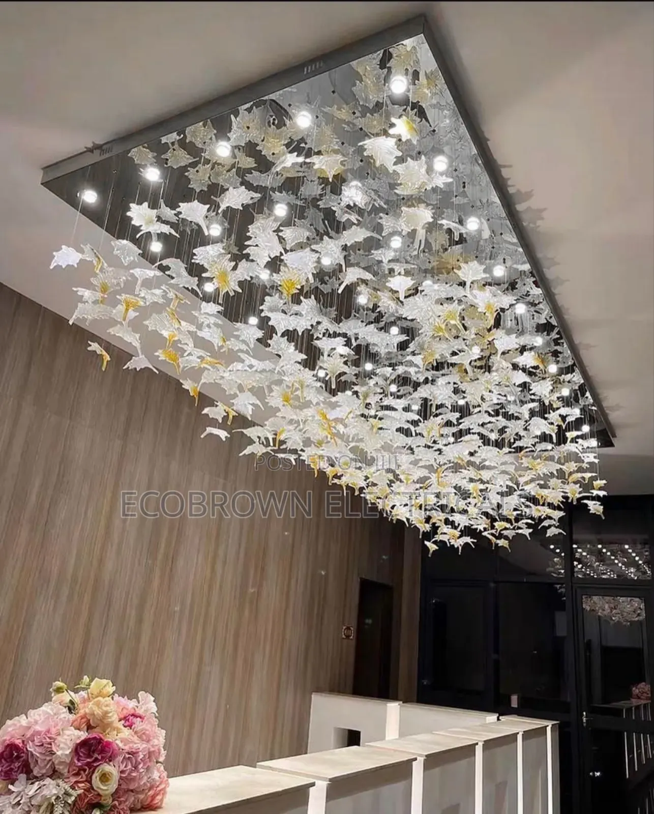 Lekki Standard Crystal Chandelier for Smart House