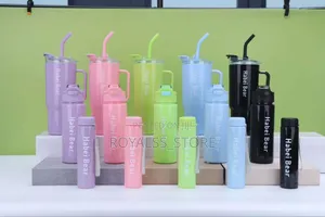 3in1 Gradient Plastic Water Cup Set