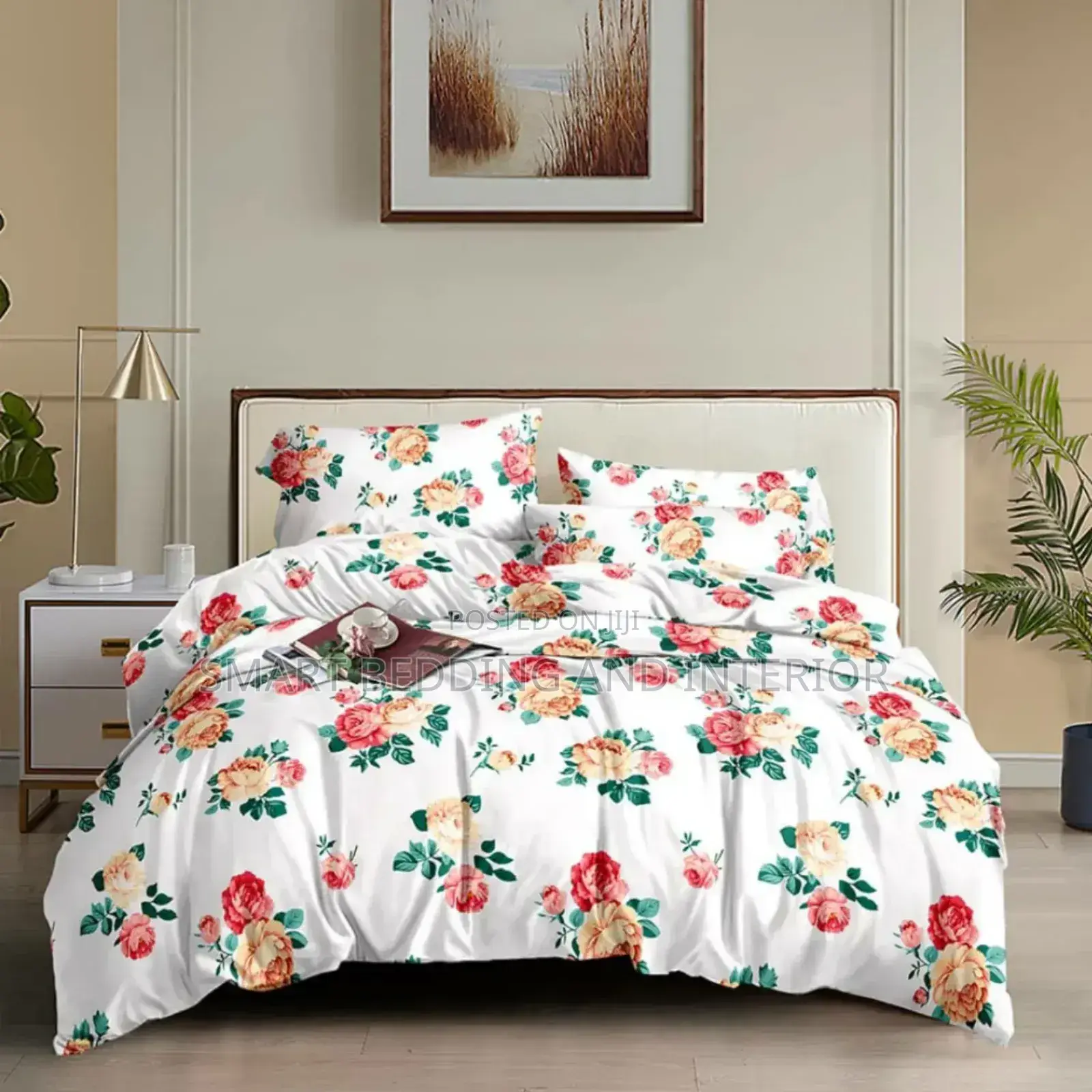 Italian Bedshee And Duve Set