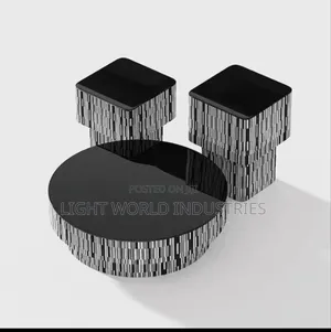 Quality Luxury Mable Center Table With Two Stool