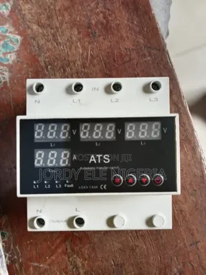 Automatic Transfer Switch 3phase a Single Phase Out