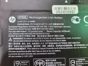 HT03XL HP Spare Battery